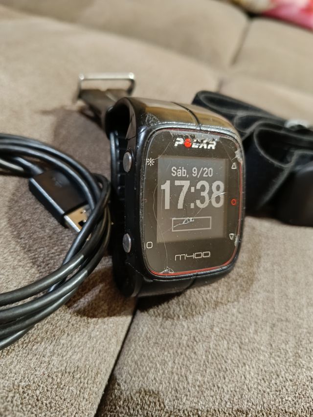 Reloj Polar M400 con banda pectoral