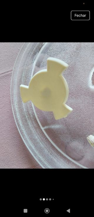 Prato giratório para micro-ondas
