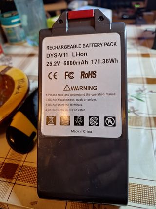 Batería Recargable Li-ion 25.2V 6800mAh