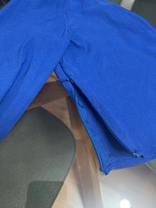 Top Stradivarius Azul Talla M