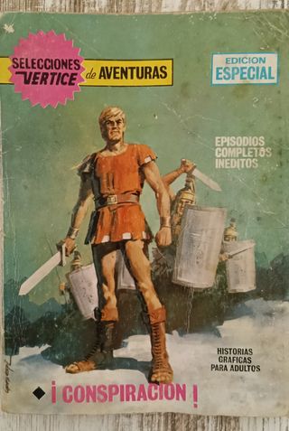 Cómic CONSPIRACIÓN de Selec. Vértice Aventura 1969