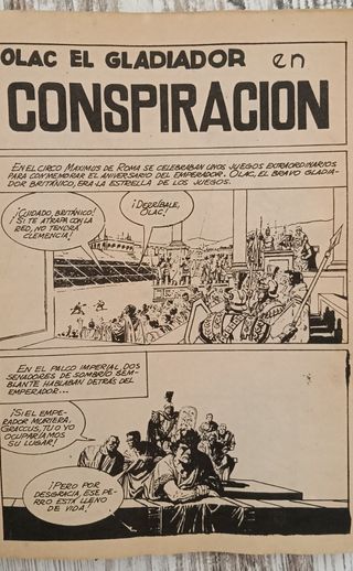 Cómic CONSPIRACIÓN de Selec. Vértice Aventura 1969