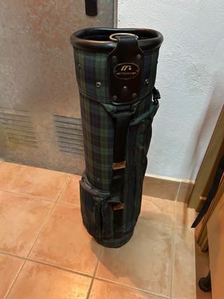 Bolsa de golf a cuadros