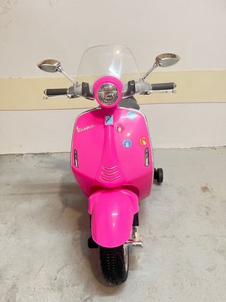 Moto eléctrica infantil rosa