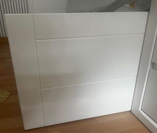 Cama individual blanca 90x190