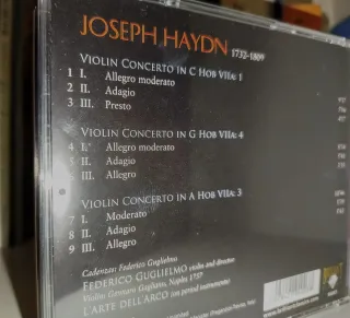 Haydn Violin Concertos CD