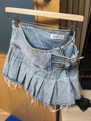 Falda vaquera Pull&Bear Talla M