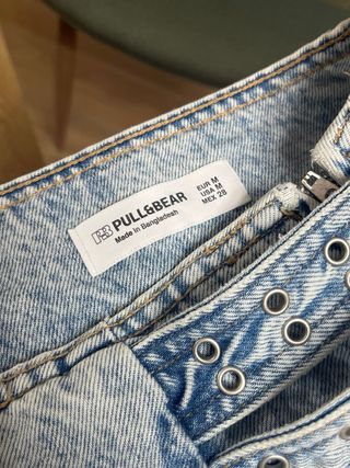 Falda vaquera Pull&Bear Talla M