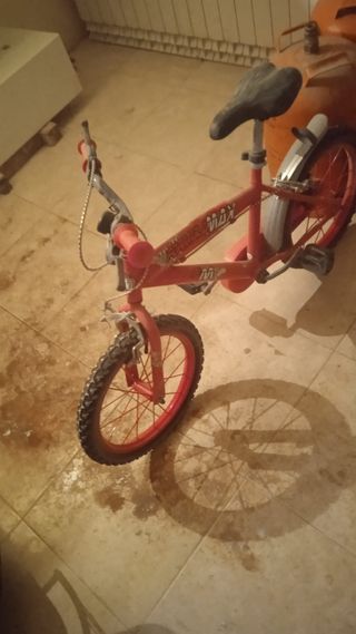Bicicleta Infantil Roja