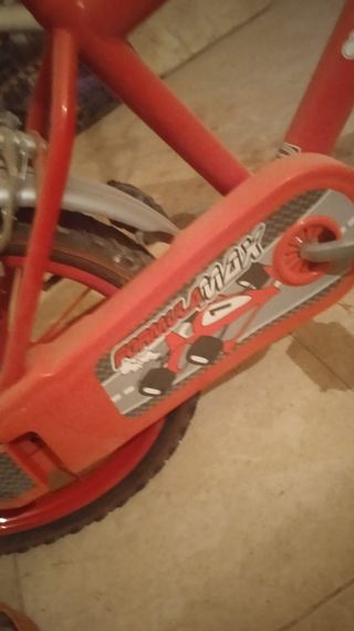 Bicicleta Infantil Roja