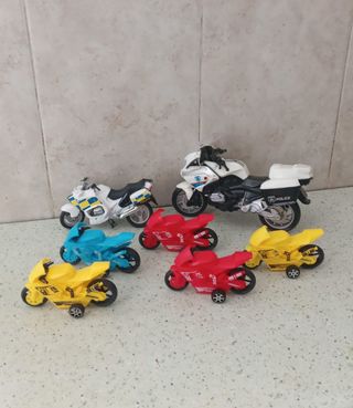Lote de  Motos de Juguete