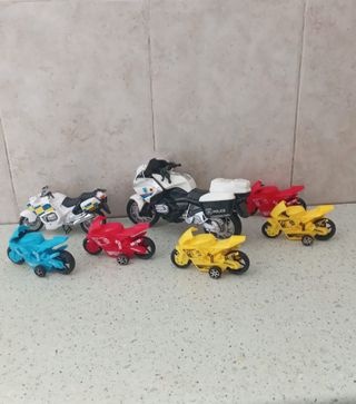 Lote de  Motos de Juguete