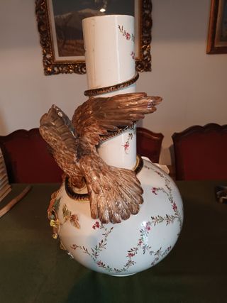 Grande Vaso Porcellana Stile Meissen