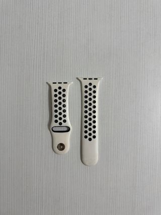 Correa Apple Watch Blanca y Negra