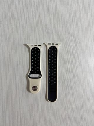 Correa Apple Watch Blanca y Negra