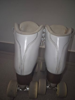 Patines de artístico Antares blancos