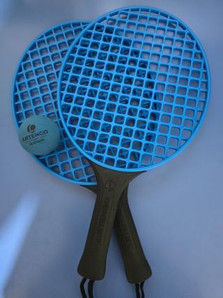 Raquetas de playa Artengo y pelota