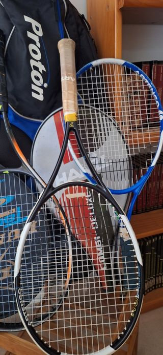 Raquetas de tenis y bolsa de transporte /deportiva