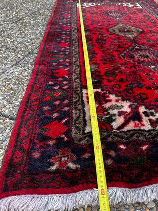 Alfombra de lana multicolor