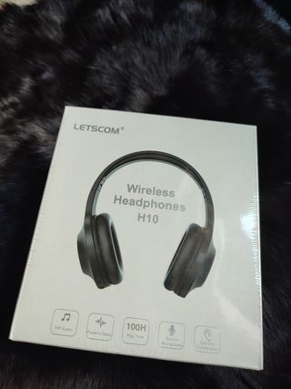 Auriculares Bluetooth LETSCOM azul