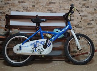 Bicicleta infantil azul 3-5 años