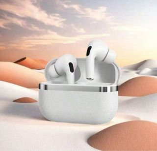 Cascos inalámbricos blancos nuevos