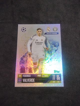 Cromo Fede Valverde Real Madrid 2023/24 Winner
