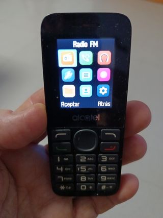 Teléfono Móvil Alcatel Negro