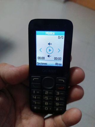 Teléfono Móvil Alcatel Negro