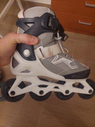 Patines Oxelo Niños (32-35) + Protecciones 