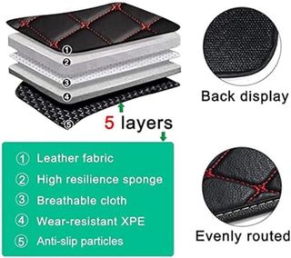 Alfombras Coche Mercedes Cuero Negro