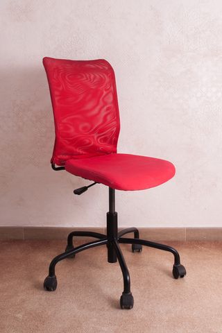 Silla de oficina Thorbjørn IKEA Roja