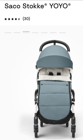 Saco invierno Stokke Yoyo Verde Aqua