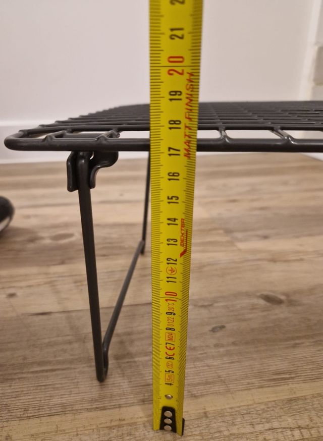 Estante Ikea Negro Metálico