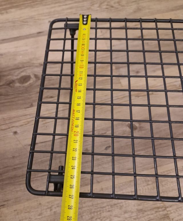 Estante Ikea Negro Metálico