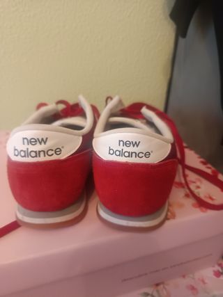 Zapatillas New Balance Rojas Talla 38