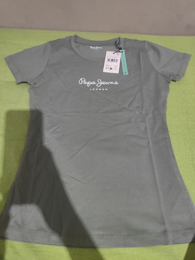 Camiseta Pepe Jeans Verde oliva Talla S