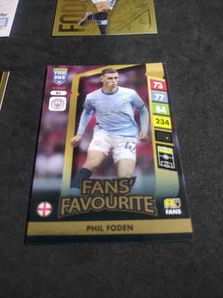 Lote 4 Cromos Phil Foden Topps