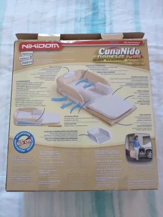 Cuna Nido Portátil Supreme Nikidom