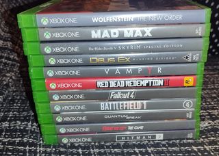 Xbox One Juegos: Wolfenstein, Mad Max, Skyrim, Fal