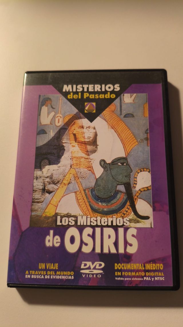 DVD Misterios del Pasado: Los Misterios de Osiris