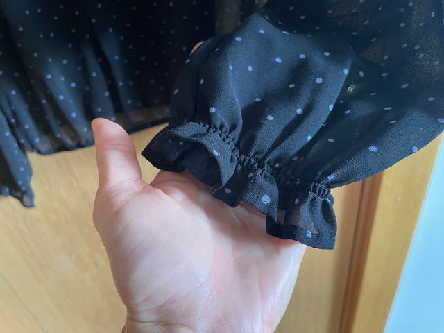 Americana MÁS blusa FORNARINA y vestido Zara