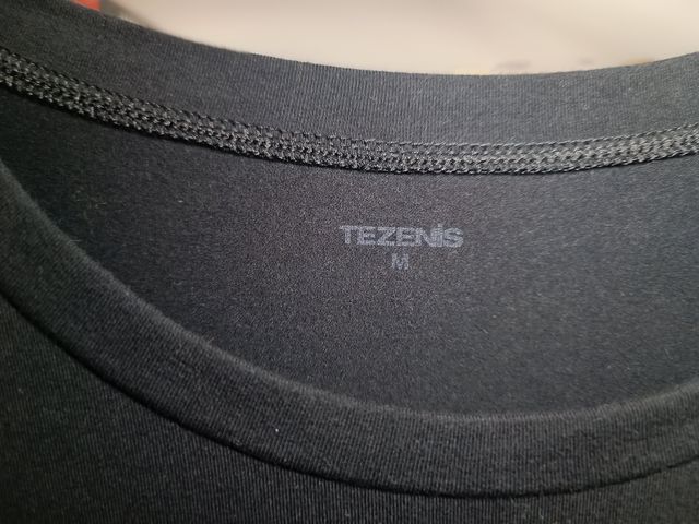 T-shirt Nera Tezenis Donna Taglia M