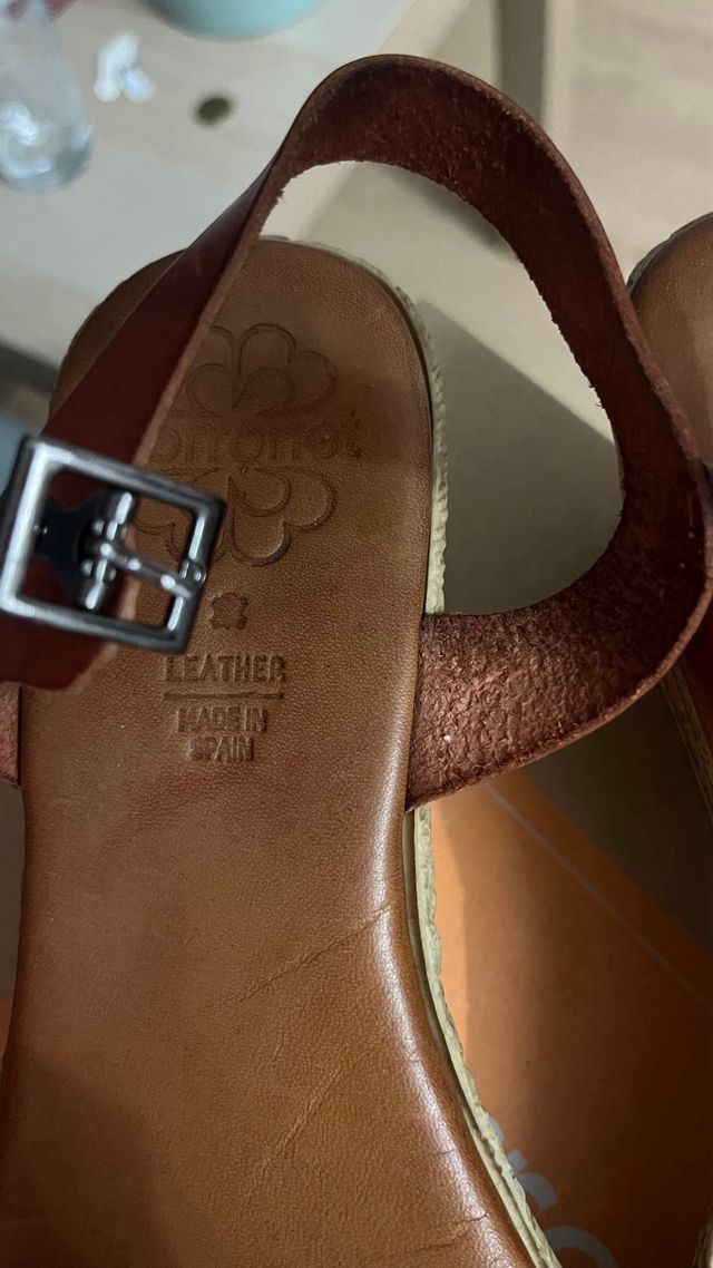 Sandalias cuña Porronet