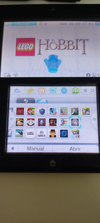 Nintendo 2DS Negra y azul con todos lo Juegos...