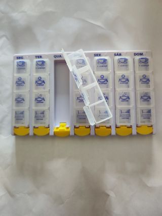 Organizador de Comprimidos Semanal NOVO