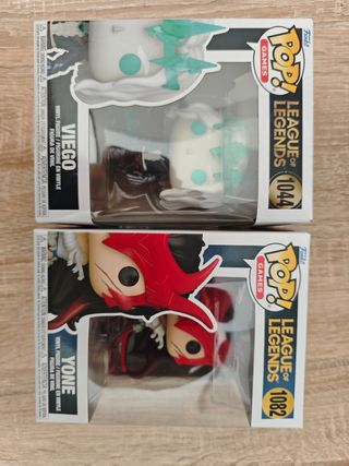 Funko Pops del LoL Viego y Yone