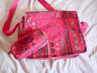 Bolso Totto Rosa con Estuche de Regalo