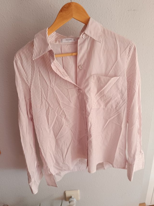 Camisa de rayas Mango mujer