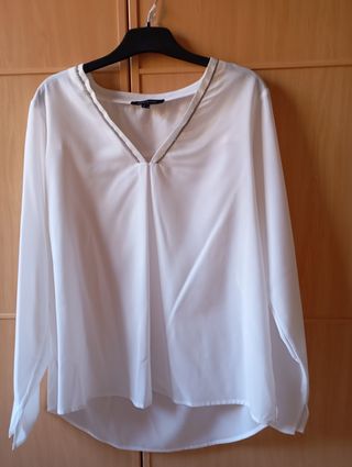 Camisa CORTEFIEL manga larga detalle plateado